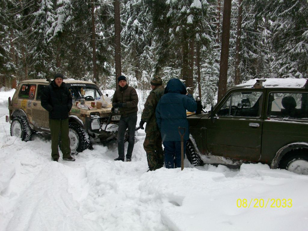 Субботние покатушки. Восточный фронт. @ Нива 4x4